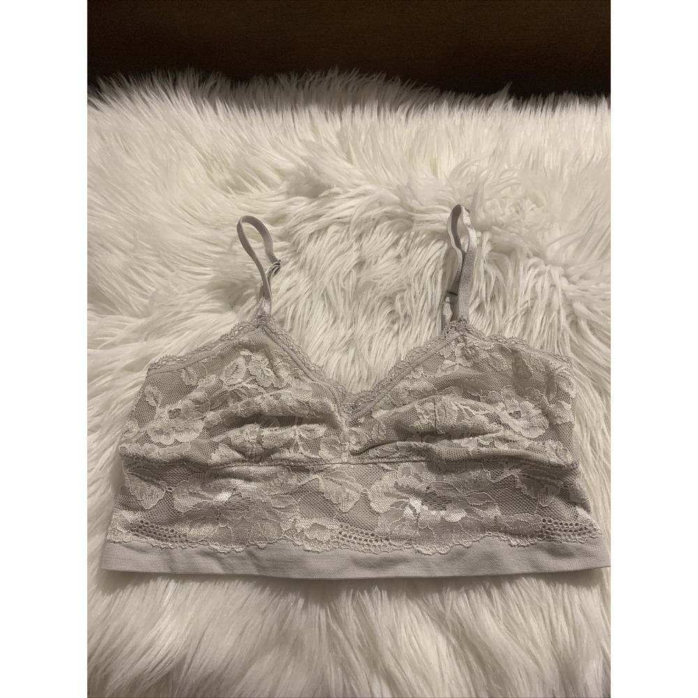 victoria secret xs sexy bralette bra unlined wireless floral pattern